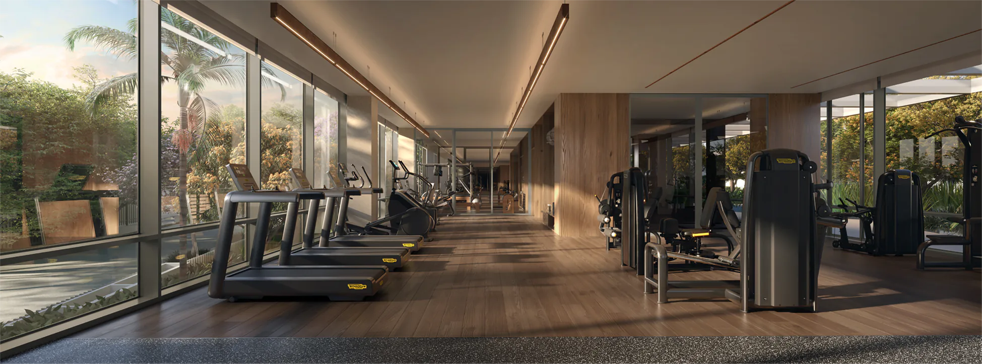 Fitness center by Technogym